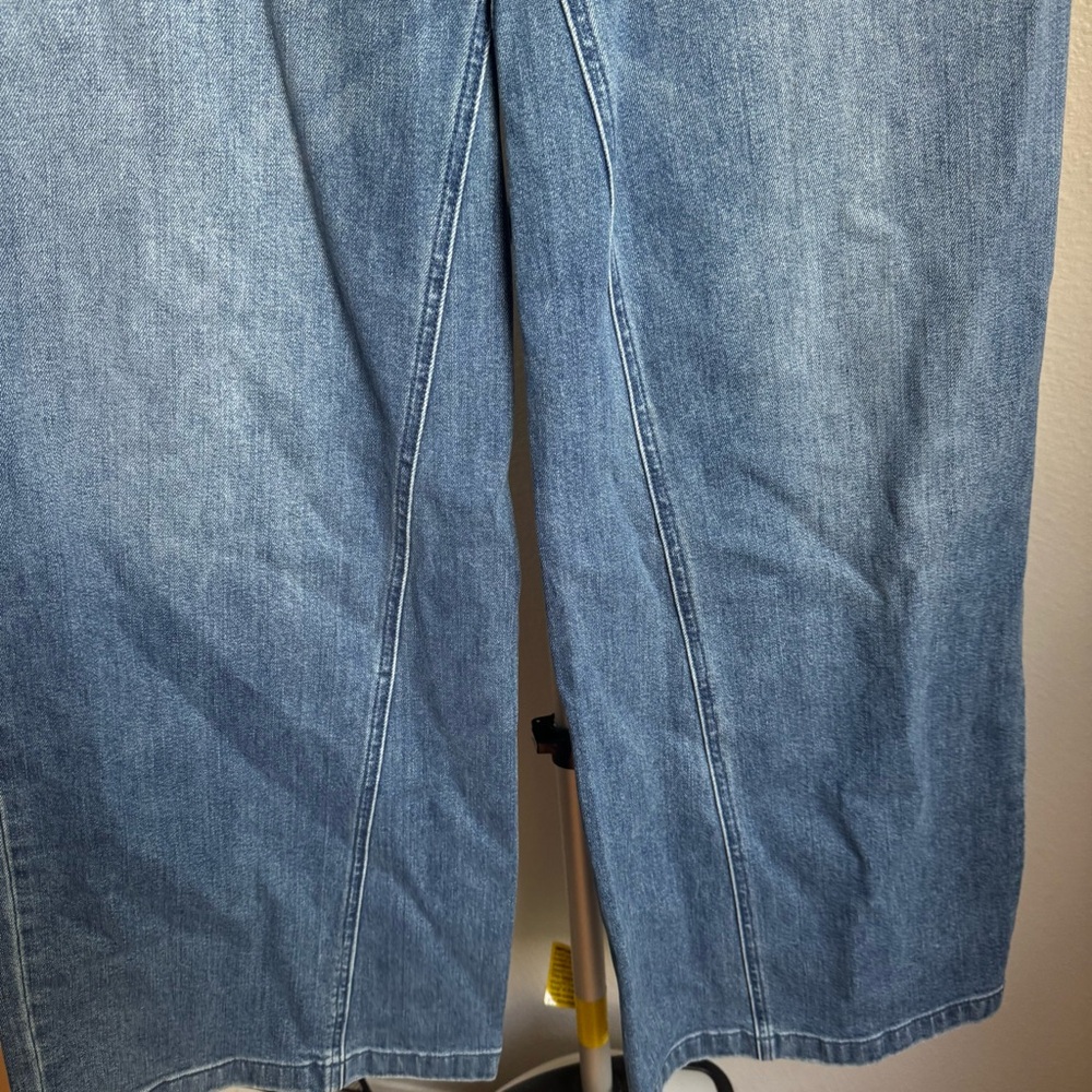 NWT JOHNNY WAS Sisa Stretch Denim Wide Leg Jean Sz 30 - Picture 9 of 12